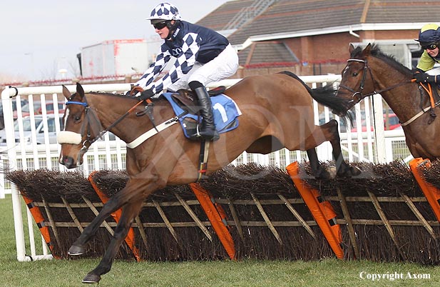 Dreams Of Milan winning at Ayr - 21 February 2013